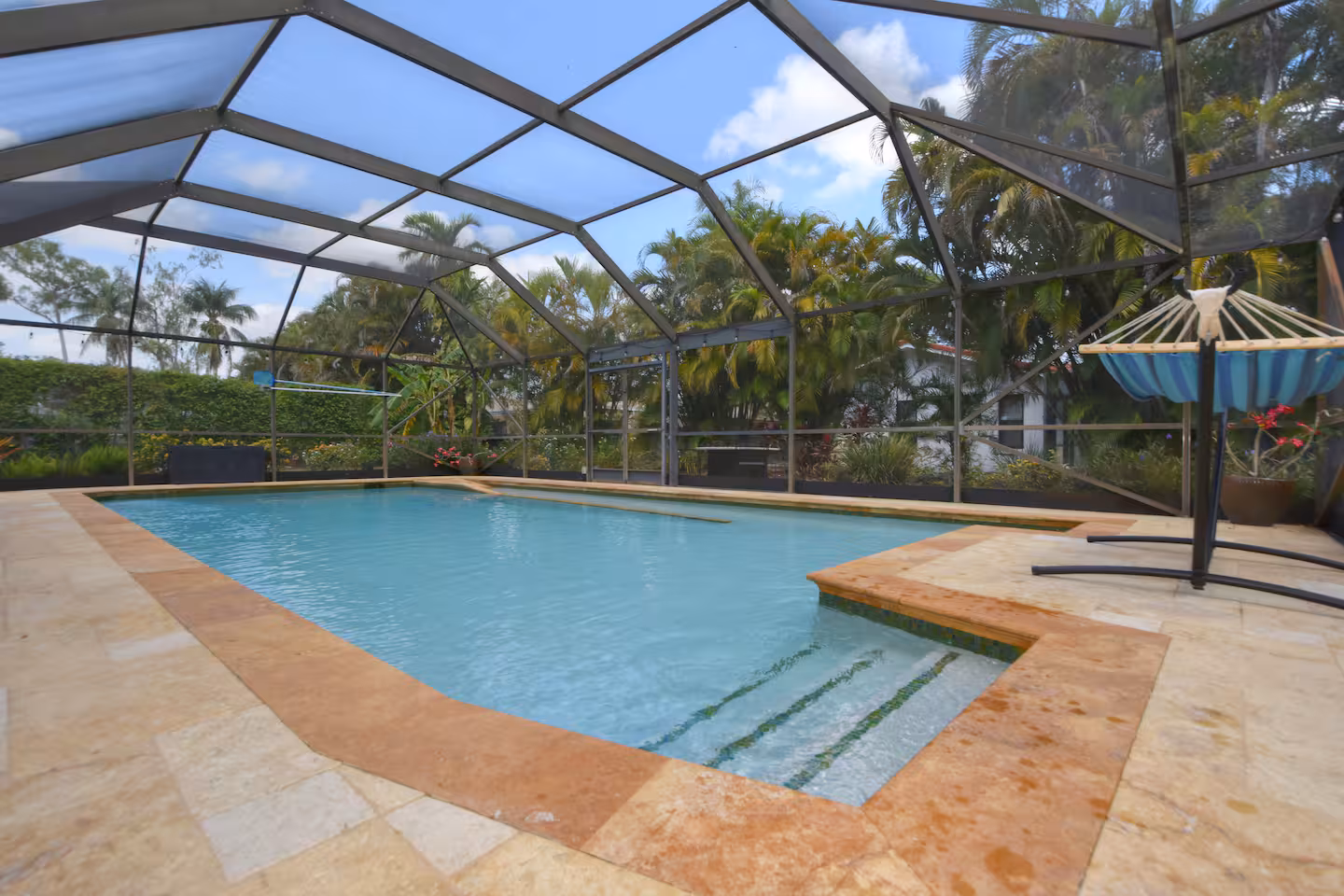 Oasis with Enclosed Heated Pool